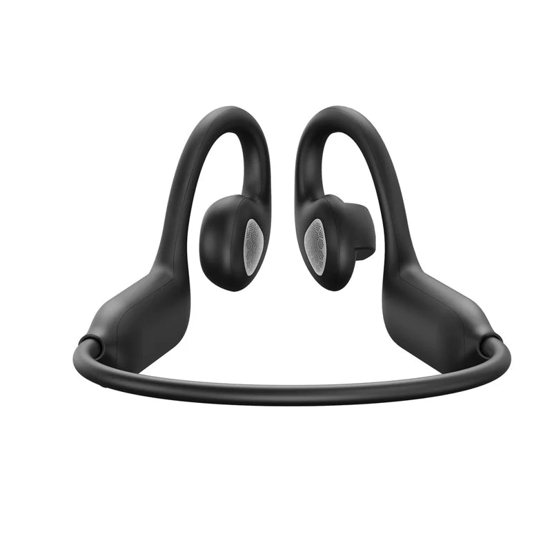 E12 AI Translator Earbuds with Camera - rear open-ear design