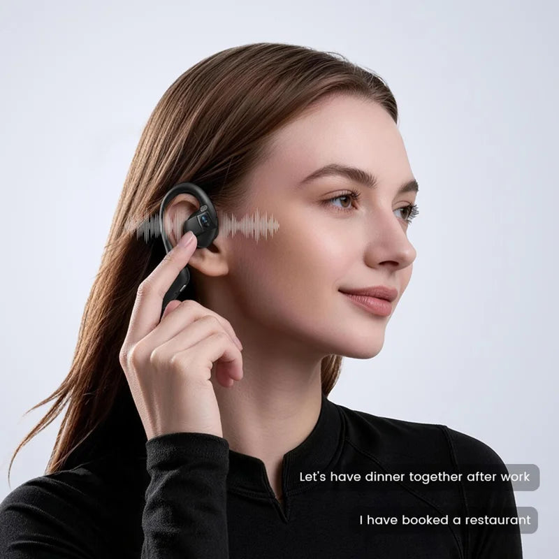 E12 AI earbuds voice and translation interaction
