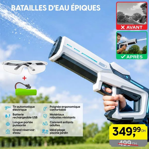 Pistolet à Eau Moderne